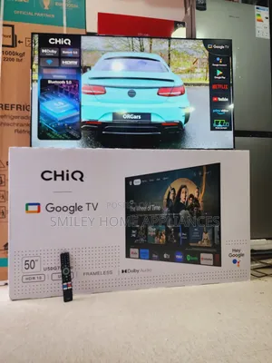 Chiq Frameless 50inches Google Pro Smart Tv