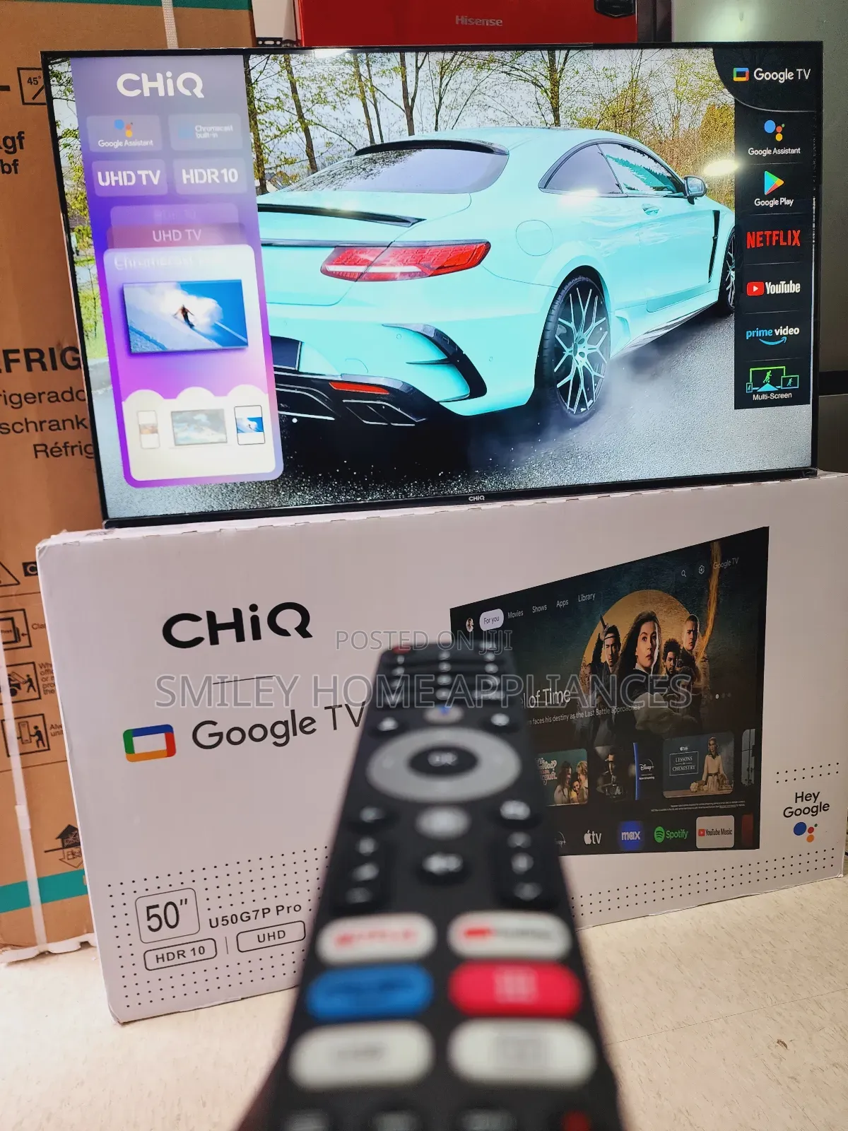 Discounted Chiq 50inches Google Pro Smart Tv