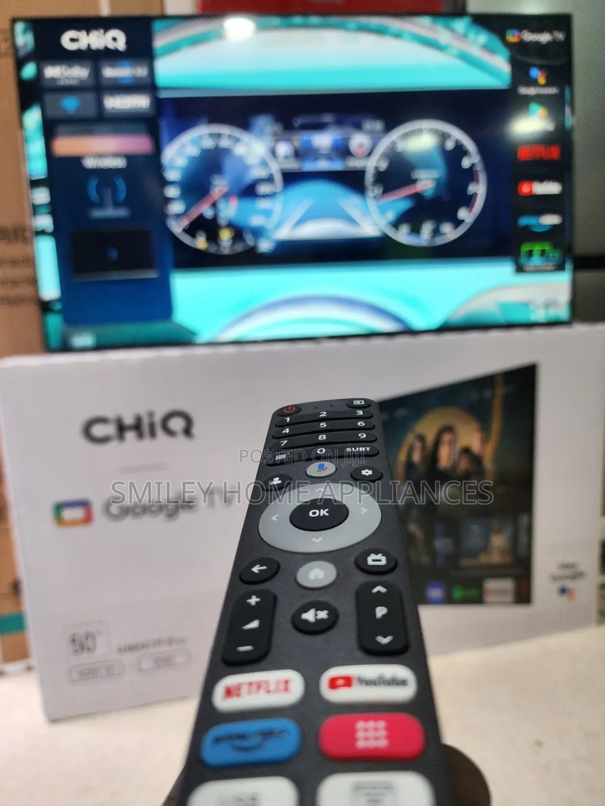 Newly Imported 50inches Chiq Android Pro Tv