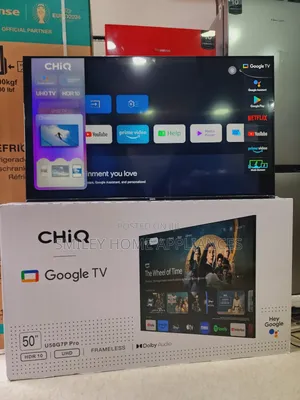 Chiq Frameless 50inches Android Pro Tv
