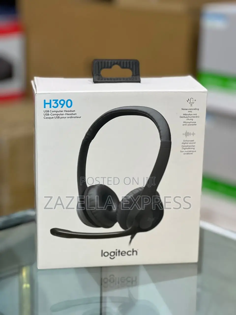 Logitech H390 Headset Usb Computer Headset/Call Centre