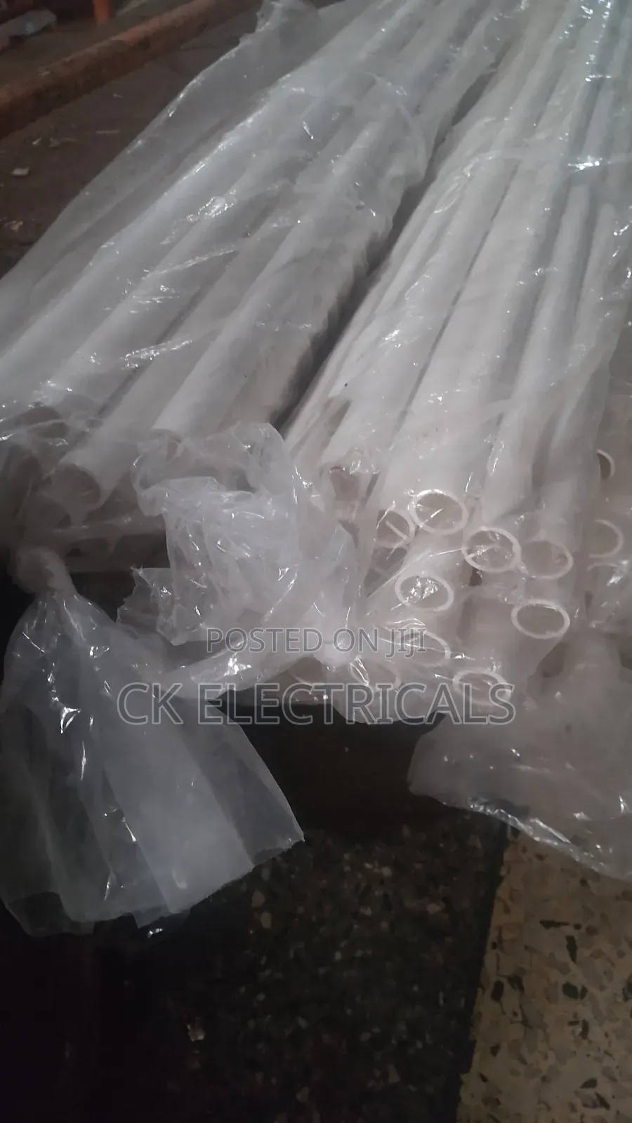 Conduits(Pipes) White for Electrical Work Available