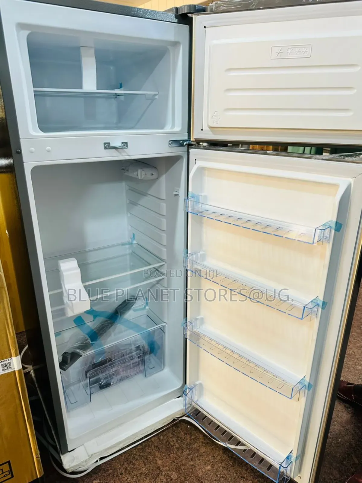 ADH 276litres Double Door Refrigerators // Silver // BCD8179