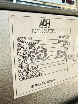 ADH 276litres Double Door Refrigerators // Silver // BCD8179