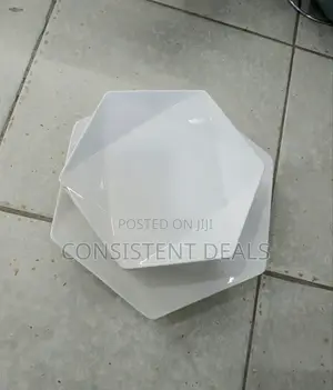12pcs Octagonal Ceramic Dinner Plates Set