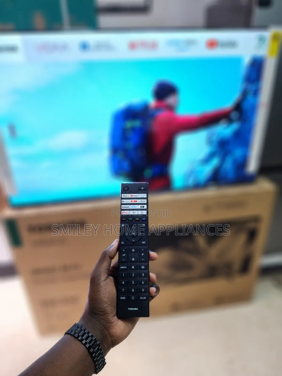 New Restocked 55inches Toshiba Vidaa Smart Tv