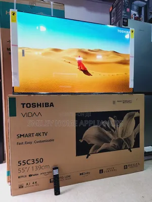 New Discounted Toshiba 55inches Vidaa Smart Tv