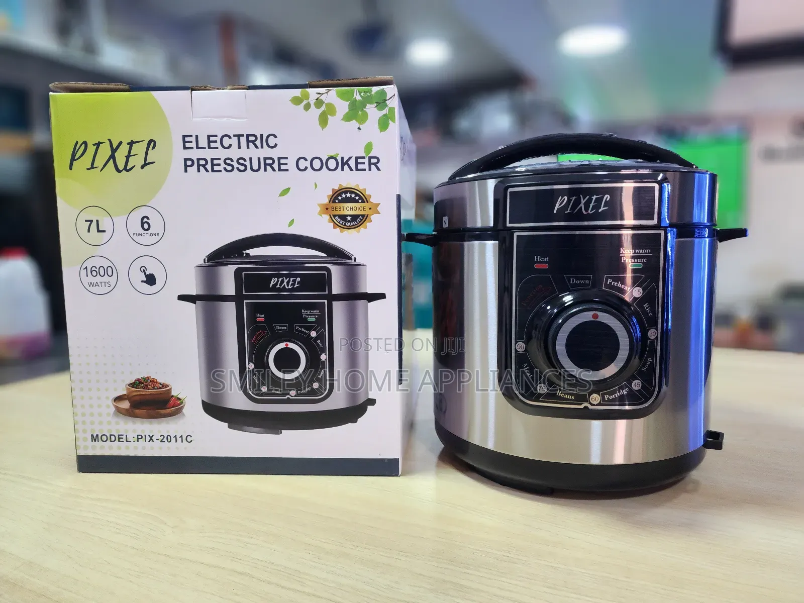 Pixels 7ltrs Electric Pressure Cooker