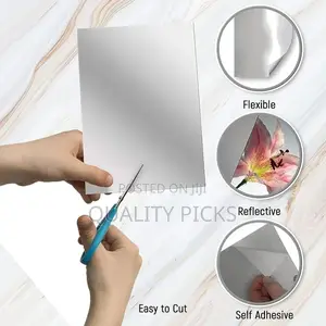 Soft Mirror Sticker Big Flexible Mirror Sheets Full Body