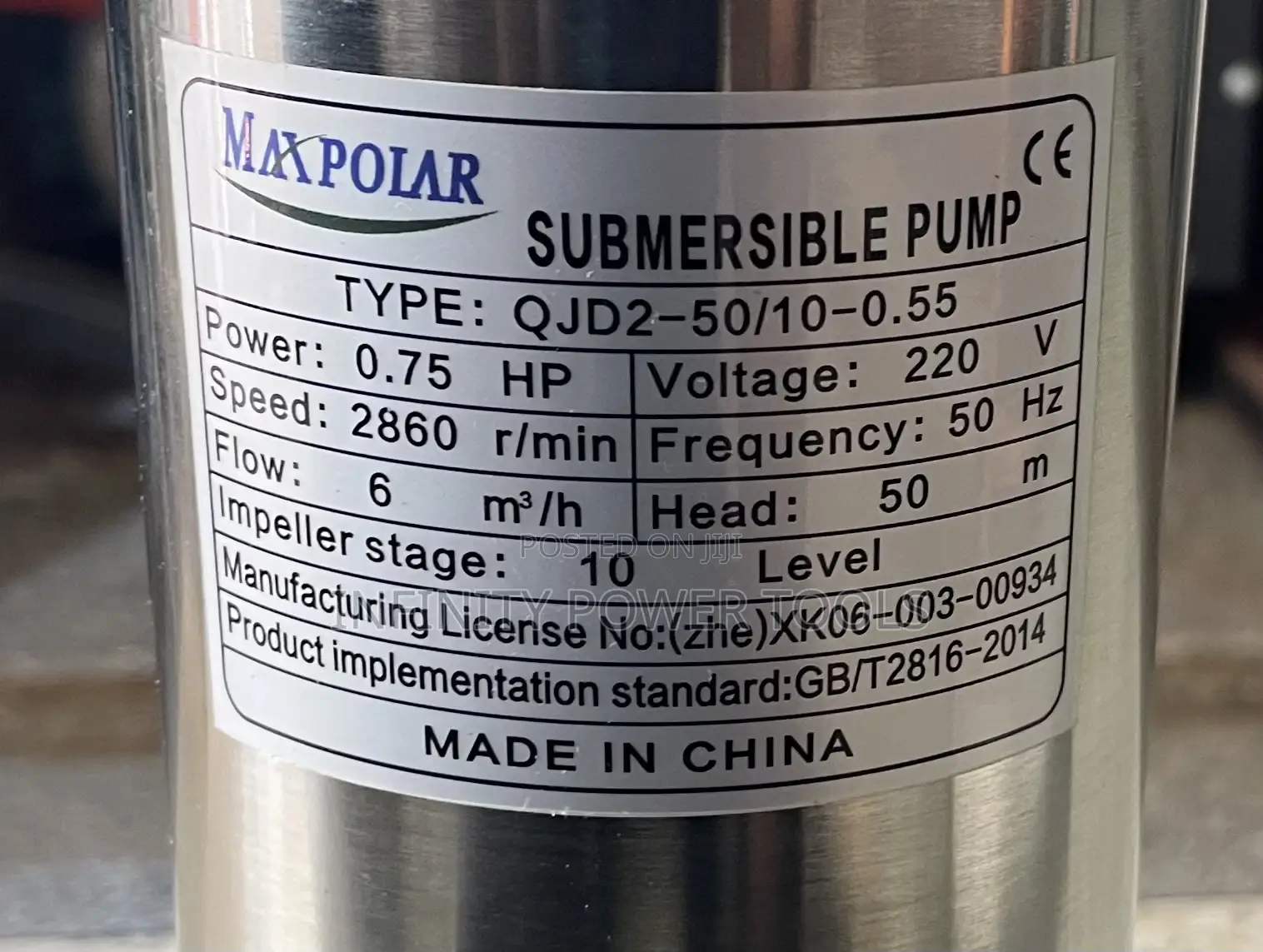 Submersible Pump 50m