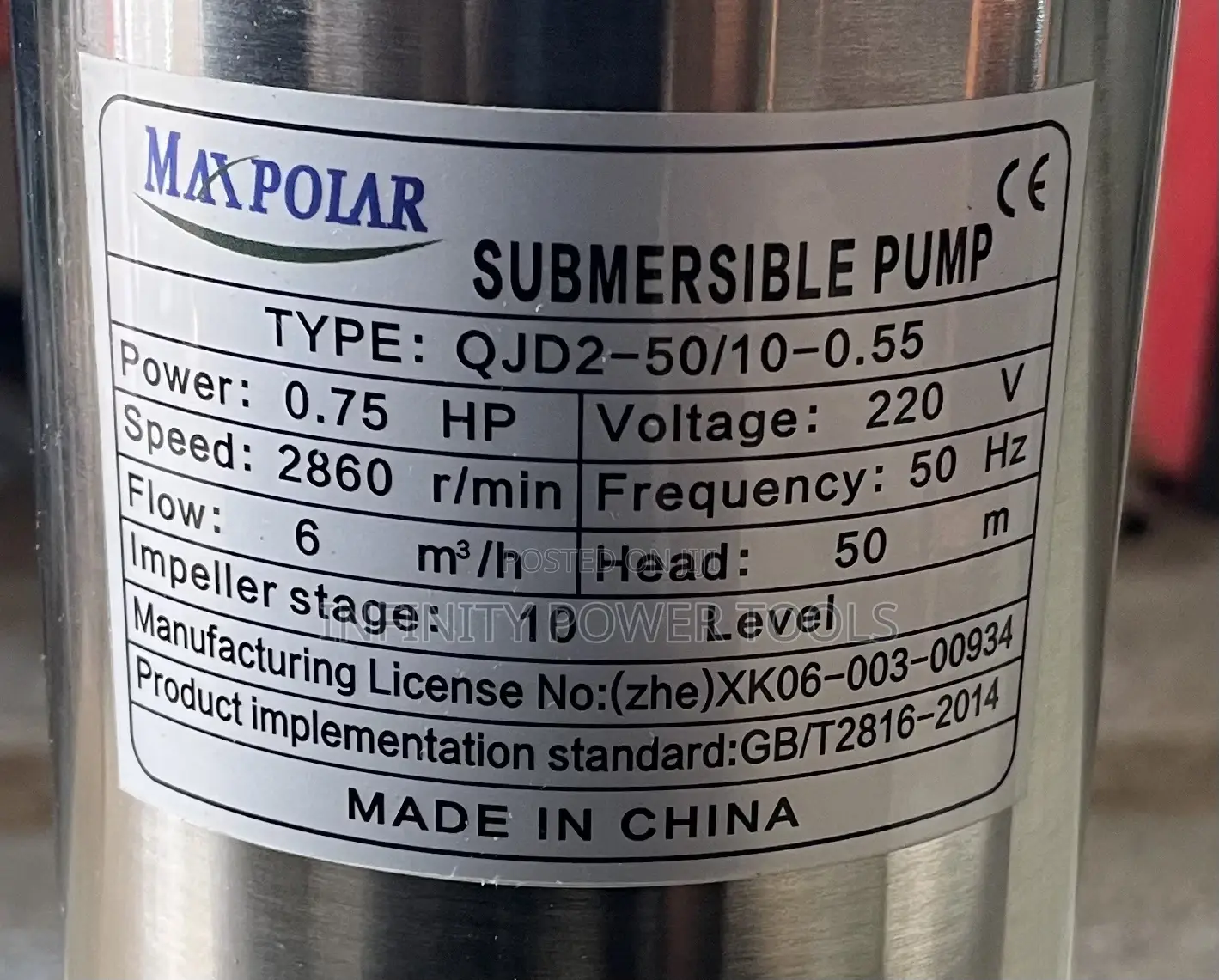 Submersible Pump 50m