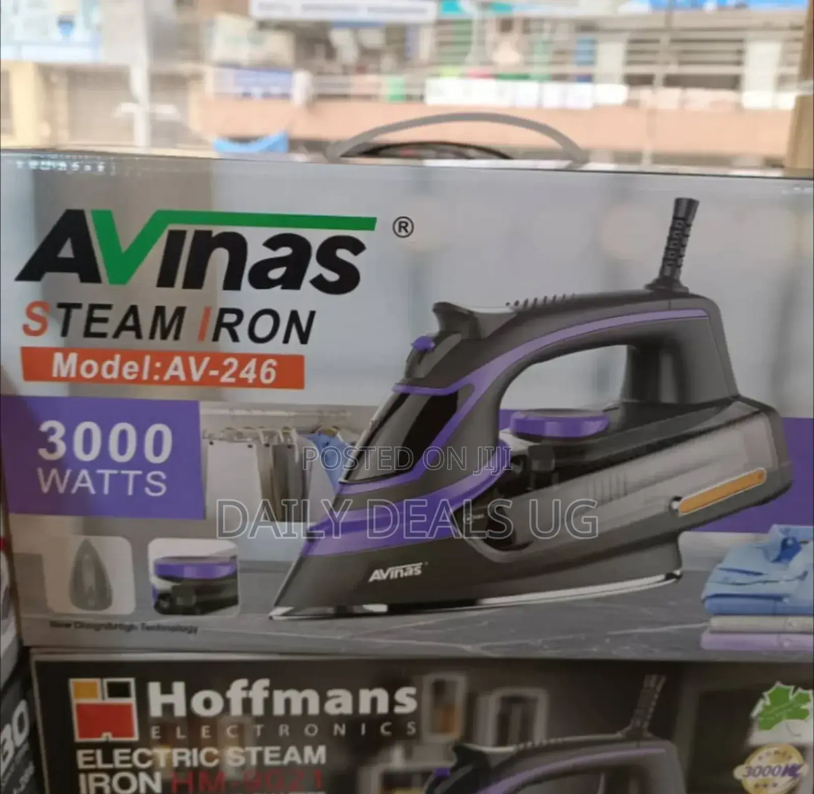 Electric Avinas Steam Iron