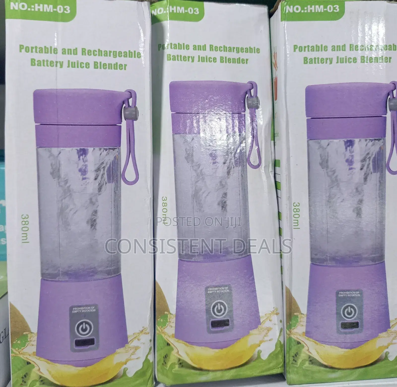Portable Rechargeable Juice Blender