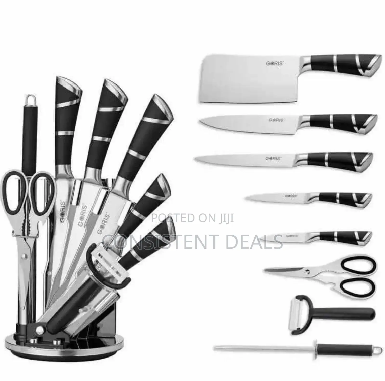 9pc Kitchen Knife Set