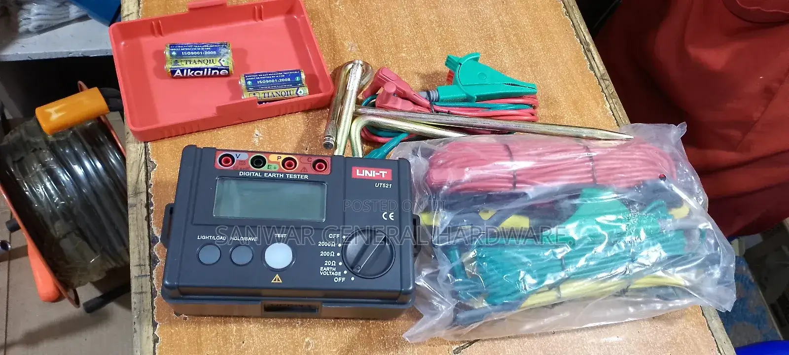 Digital Earth Tester.(Uni-T Brand)