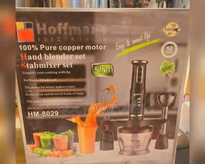 Hoffman Hand Blender Stab Mixer Set 5-in-1