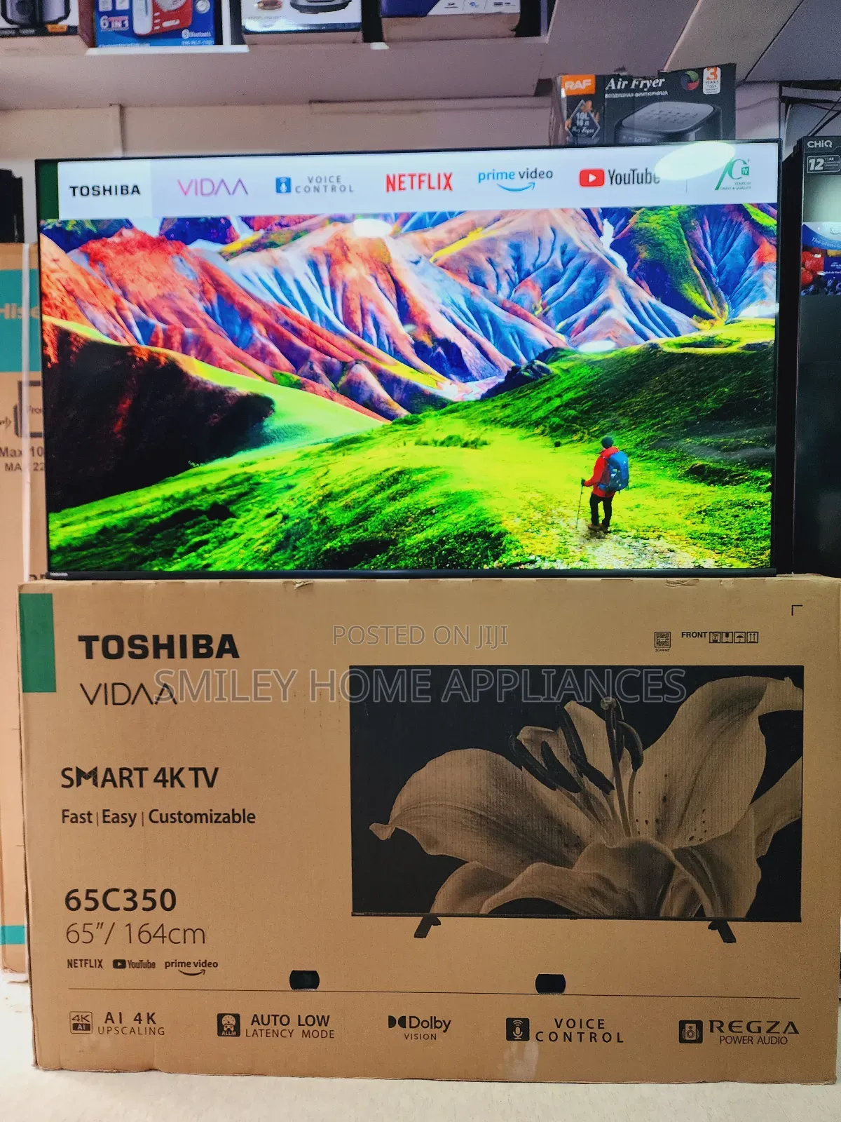 Toshiba 65inches Vidaa Smart Tv