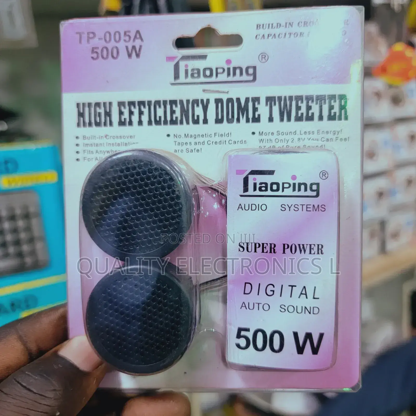 Tiaoping High Efficiency Dome Tweeter