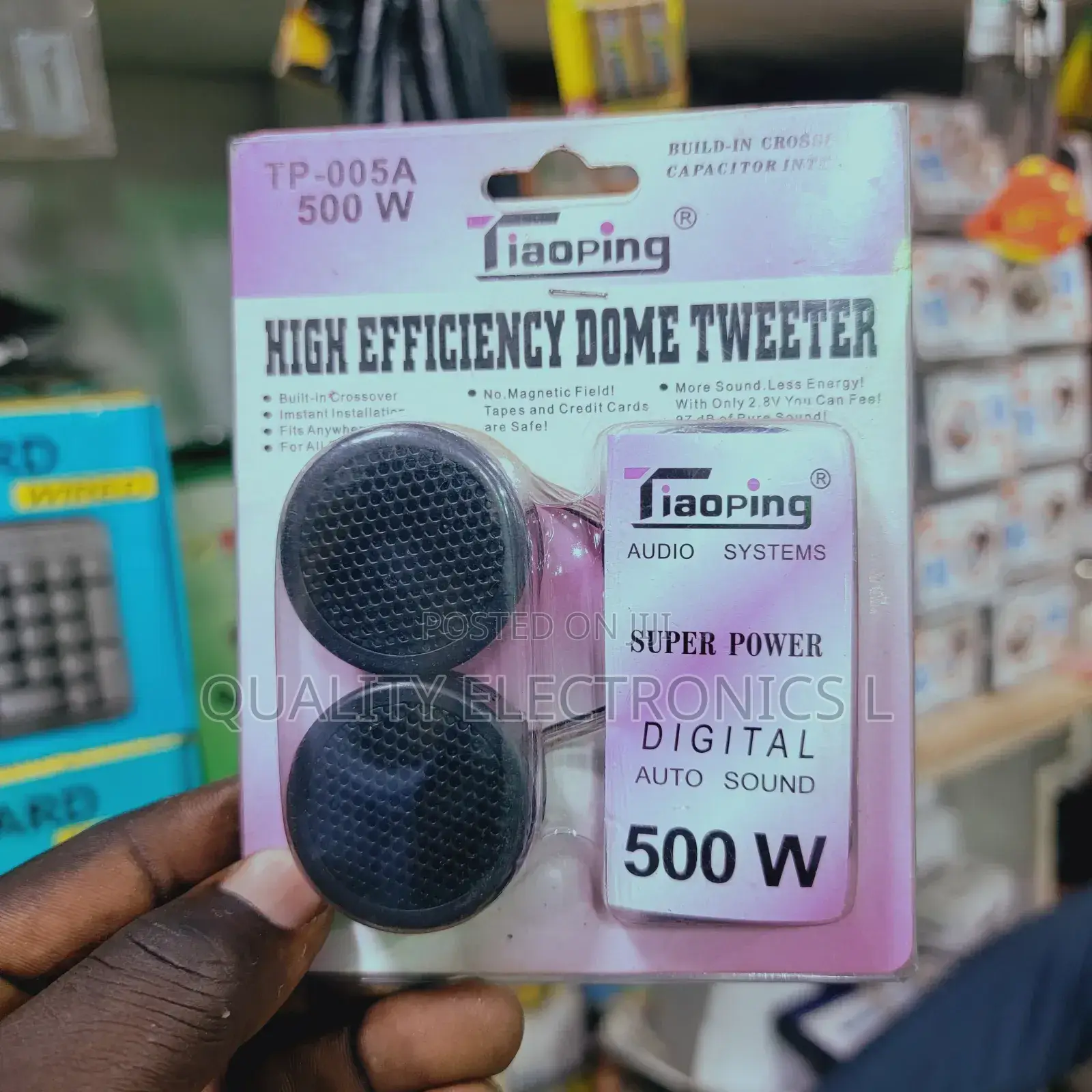 Tiaoping High Efficiency Dome Tweeter