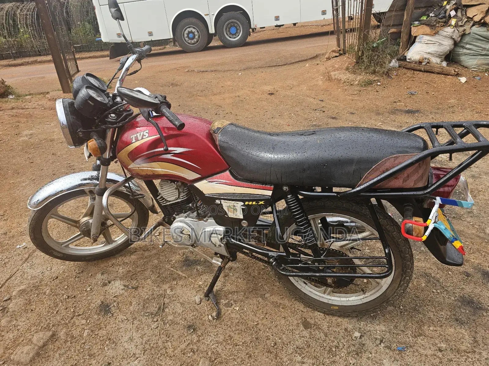TVS XL 100 2017 Red
