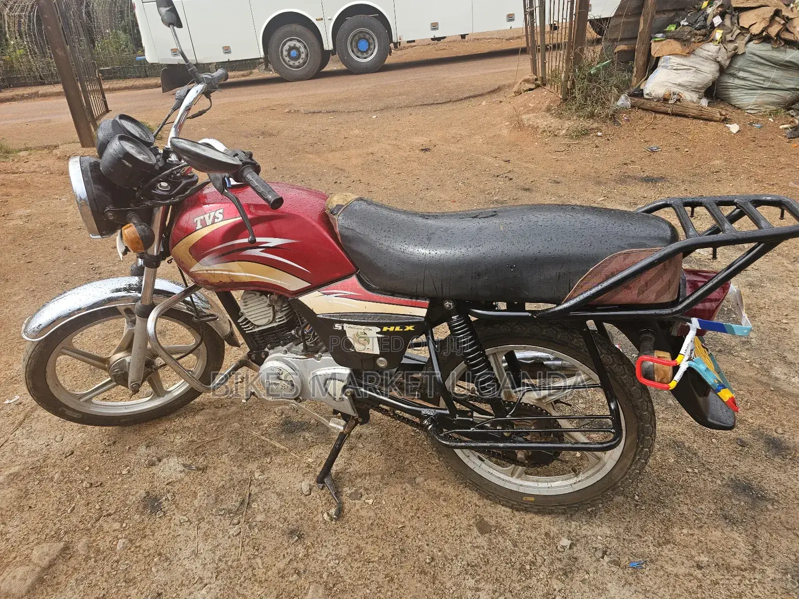 TVS XL 100 2017 Red