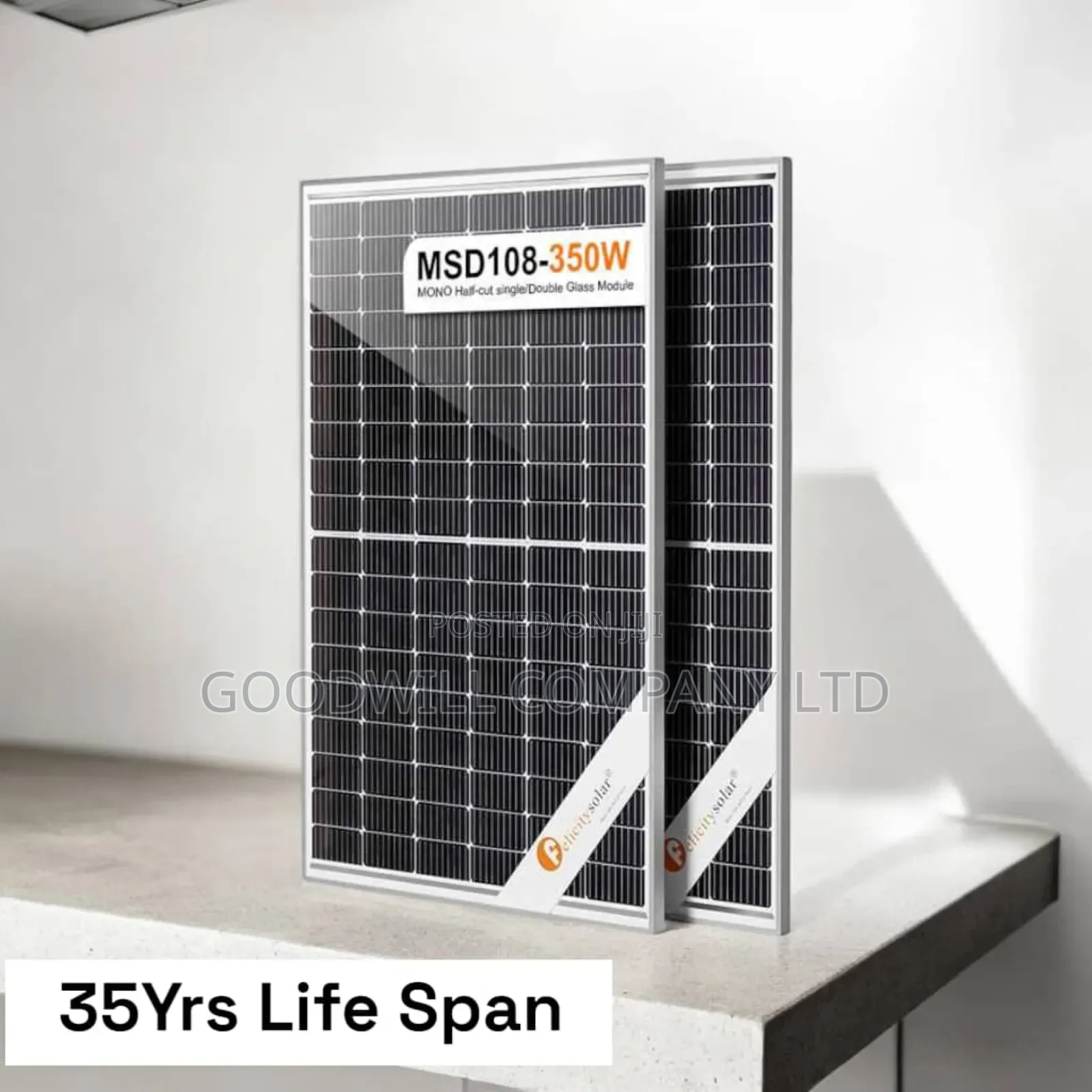 350w Solar Panel Hi Efficiency Technology