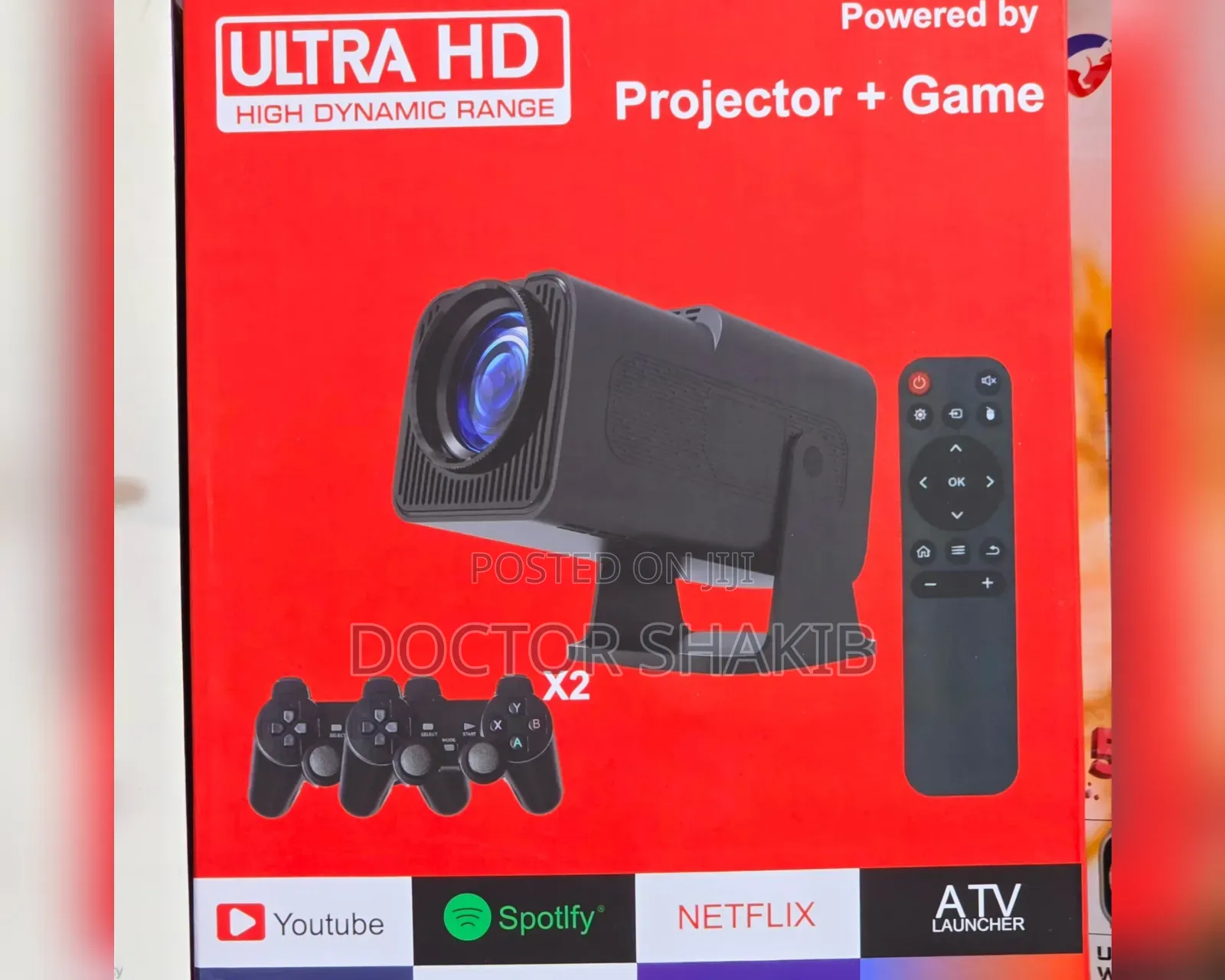 Ultra HD High Dynamic Range Projector-New