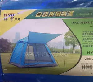 Blue Portable Camping Tent
