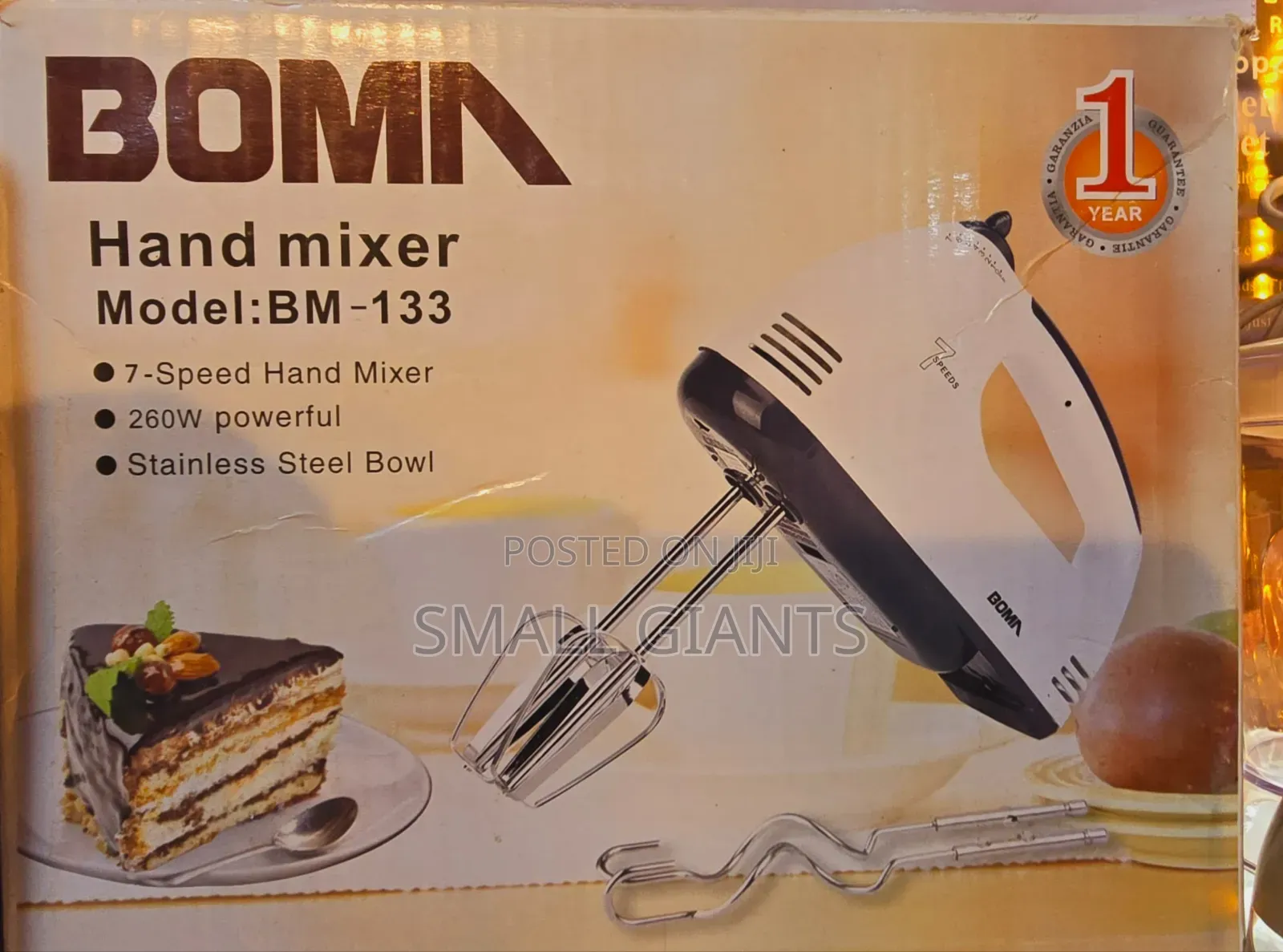 Boma 7 Speed Hand Mixer