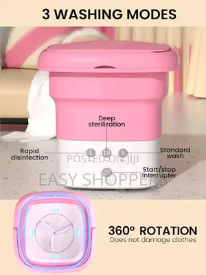 Mini Washing Machine Portable, Foldable, Automatic