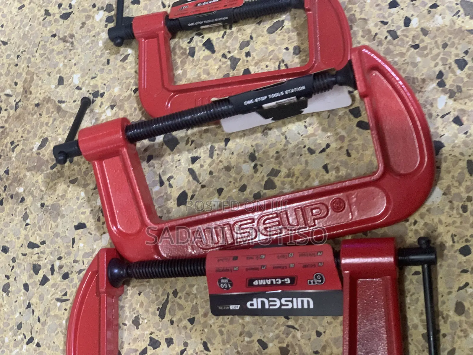G- Clamps Wise Up Brand Original
