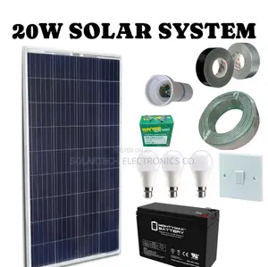 Solar Power System Full Kit 20W