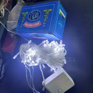Christmas Disco Lights White