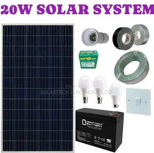 20W Solar Energy Kit/ Full System Elz
