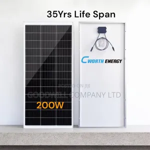 200w Cworth Mono Crystalline Solar Panel TENNA 35yrs Span