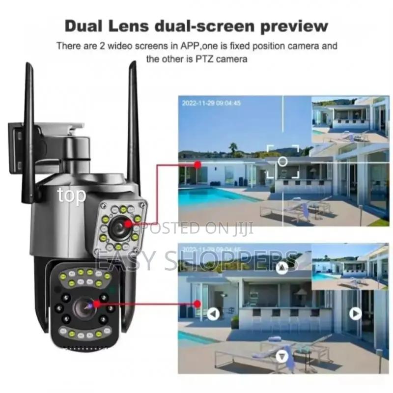 Dual Lens Wifi Camera