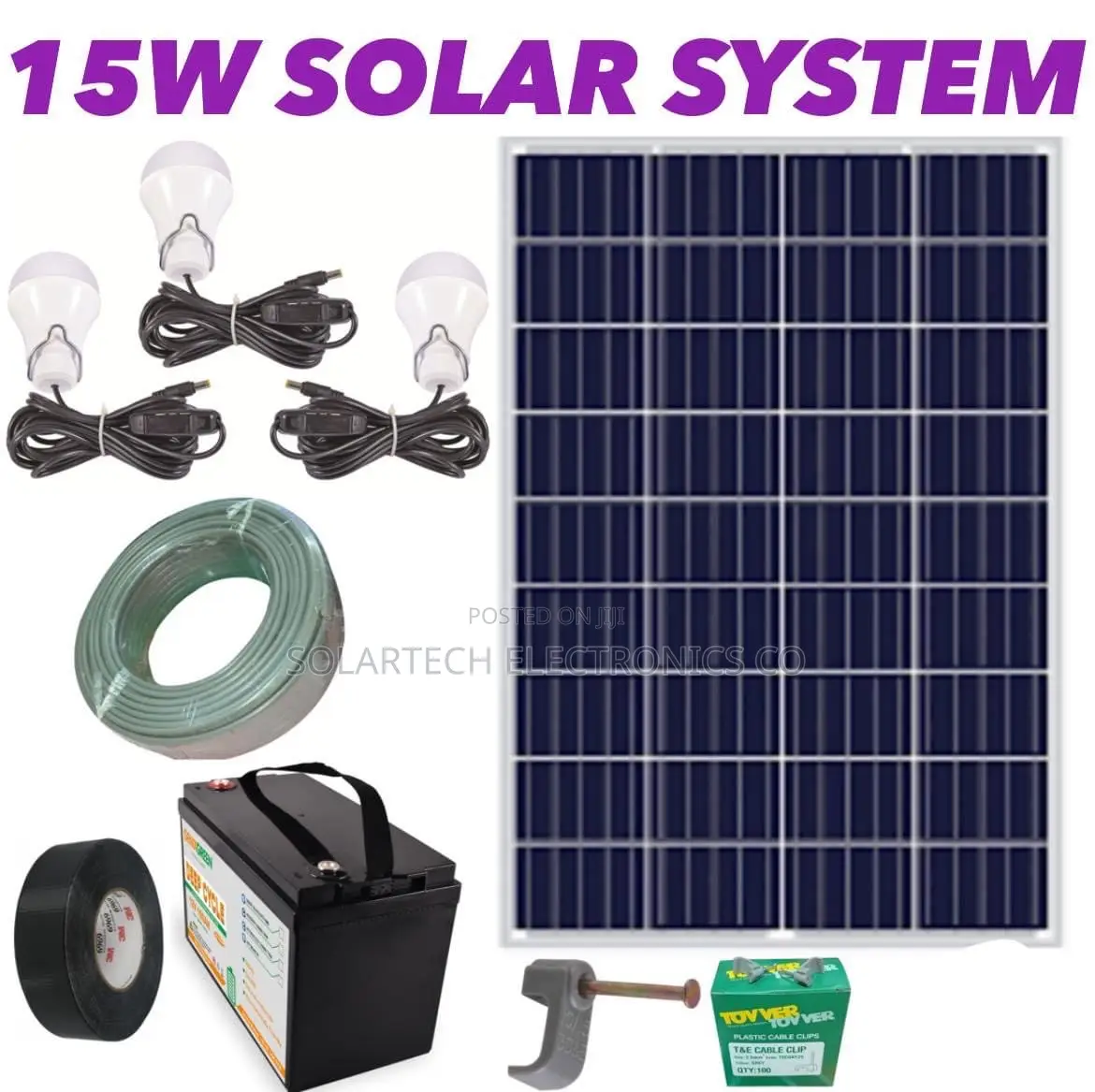 15W German Tech Solar System