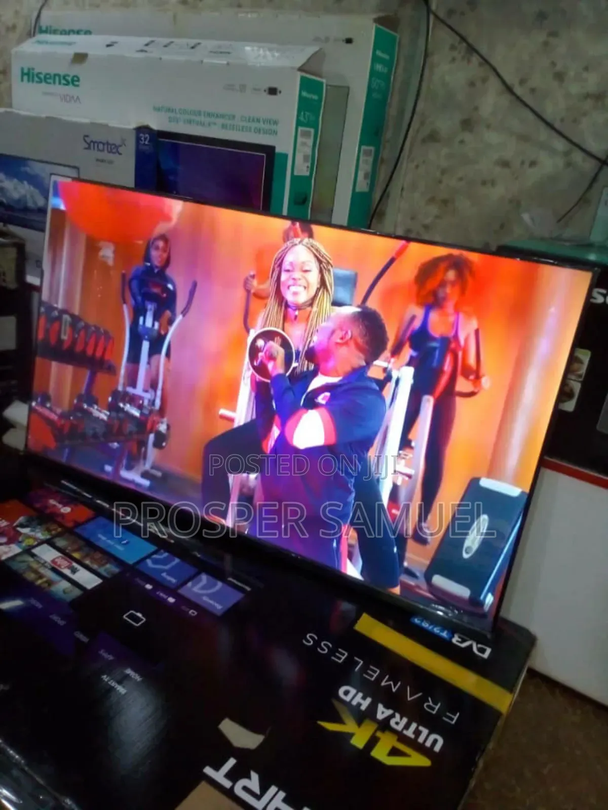 60 Inches LG Uhd4k Digital Frameless Flat Screen