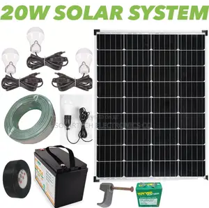 20W Complete Solar Kit