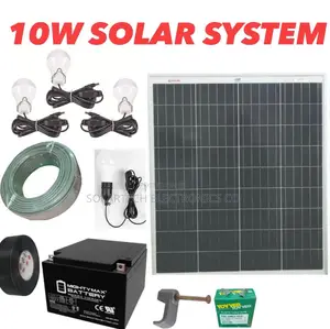 10W Complete Solar Kit 7ah