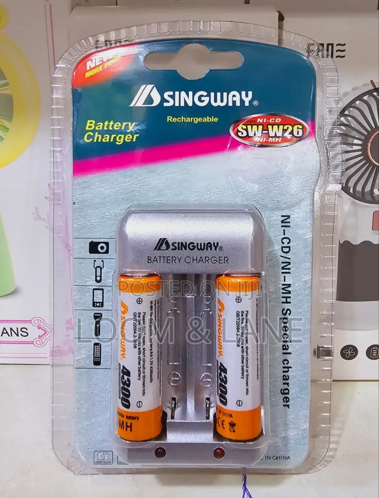 Heavy Duty Singway Rechargeable Battery Charger