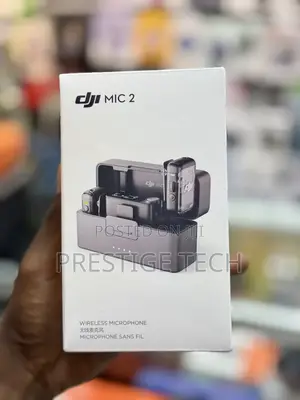 Dji Mic 2 Wireless Lavalier Microphone With Noise Cancelling