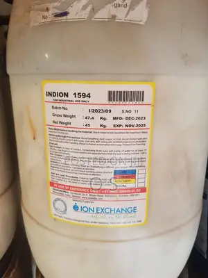Oxidizing Biocide for Cooling Tower Indion1594 (Ionexchange)