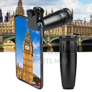 10-in-1 Phone Lens Kit With 22X Telephoto Lens 198° Fish Eye