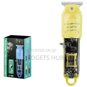 Transparent Professional LCD Display Electric Hair
Clipper