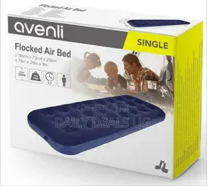 Portable Flocked Air Mattress
