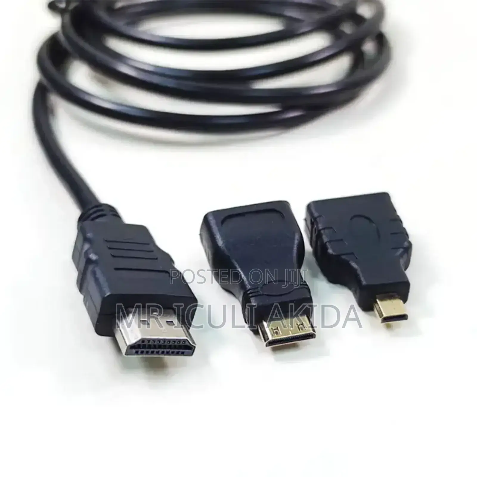 3in1 HDMI Cable Converter for Computer,TV,Mobile Phone,PA
