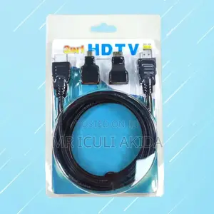 3in1 HDMI Cable Converter for Computer,TV,Mobile Phone,PA