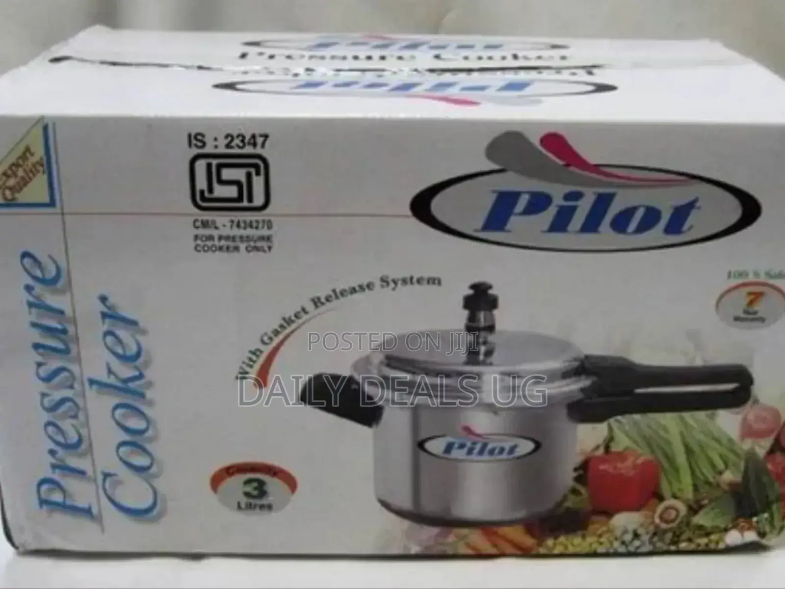 Electric Pilot Pressure Cooker