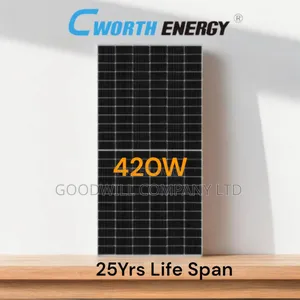 420w Cworth Mono Crystalline Solar Panel TENNA